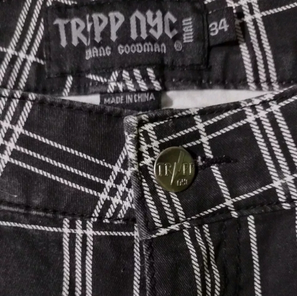 Tripp NYC Daang Goodman Plaid Pants - Picture 4 of 5